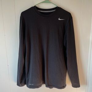 Nike Men's Dark Long Sleeve Tee